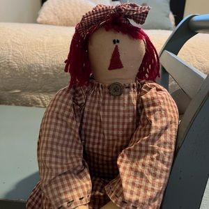 Sweet little raggedy Anne doll